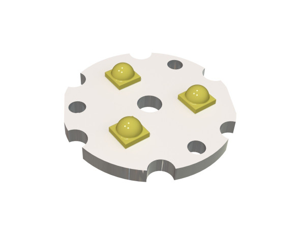 Round Led Module 3x CREE XP
